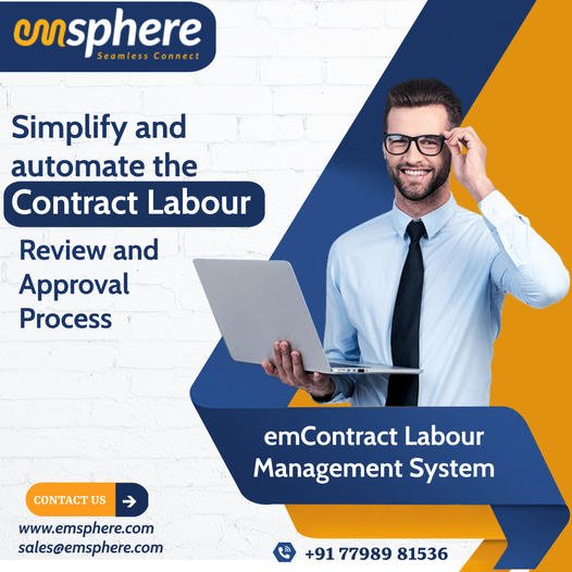 Attendance, Leave and Shift Management for large enterprises with emContract Labour Management System